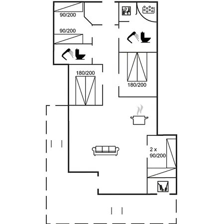 Wreth - 300m From The Sea By Interhome Prázdninový dům Otterup